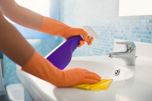 Lift and shared corridor cleaning in a Paddington property