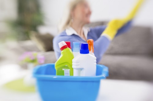 Local cleaning team preparing a Paddington property for a thorough deep clean