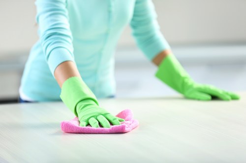 Local rug cleaning process for area rugs and runners